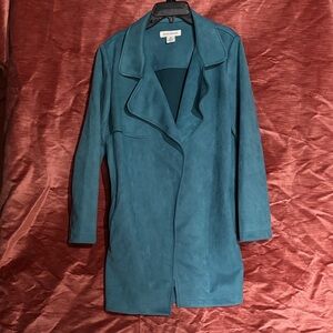Skye's the Limit Teal Trench Coat